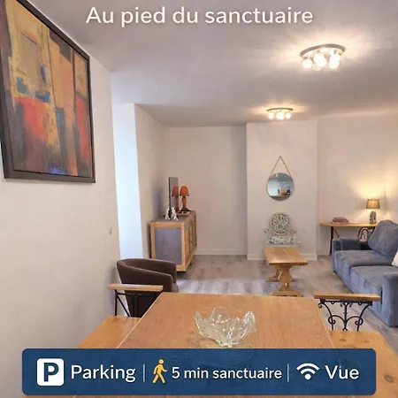 Appartement Panorama Du Sanctuaire 400 Metres De La Grotte 8 Personnes 3chambres Wifi Lourdes